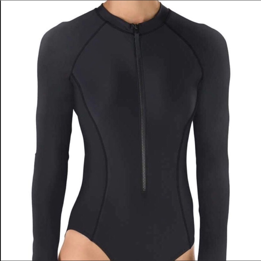 Women's Speedo long sleeve powerflex eco swim suit